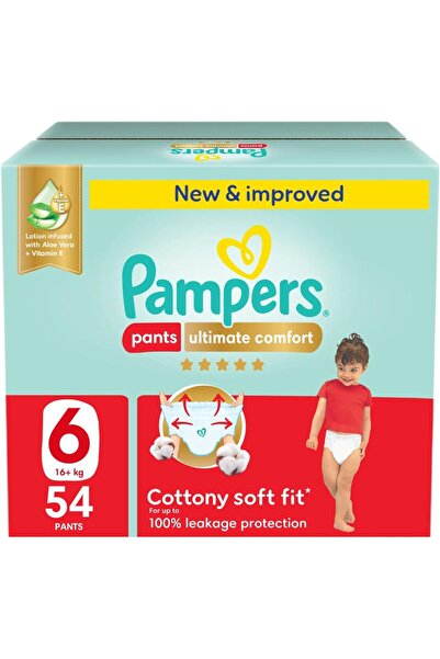 Pampers Ultimate Comfort, Size 6, 16+ kg, Giant Box, 54 Diaper Pants