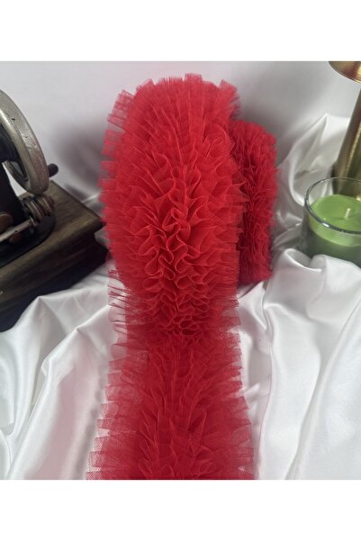 jasmina store tül üzerine fırfır şerit aksesuar