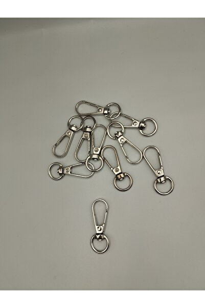 Zeyora Cârlig pentru arc, inel pentru chei (10 bucăți de 1 cm), accesoriu pen...