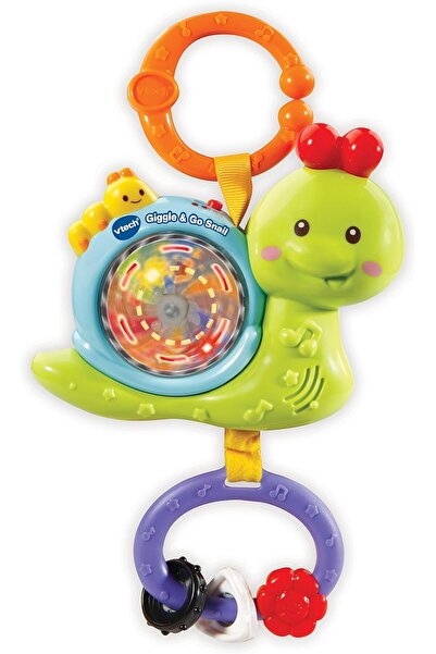 Generic لعبة الحلزون الضاحك من في تيك - لعبة سحب الحشرات الخفيفة والمدورة (مت...