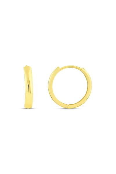 Koçak 14 Ayar Hoop Halka Altın Küpe