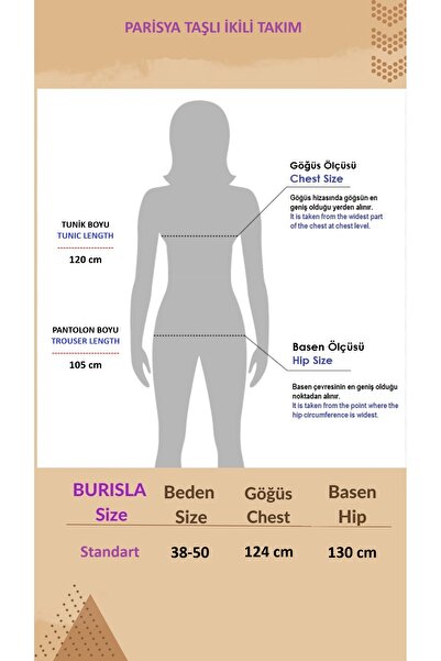 BURİSLA Parisian Stone Double Set
