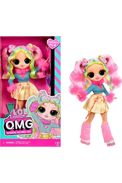 Generic L.O.L. Surprise! Bubblegum DJ Doll – 1 OMG Fashion Doll with Outfit (4-piece buildable set)