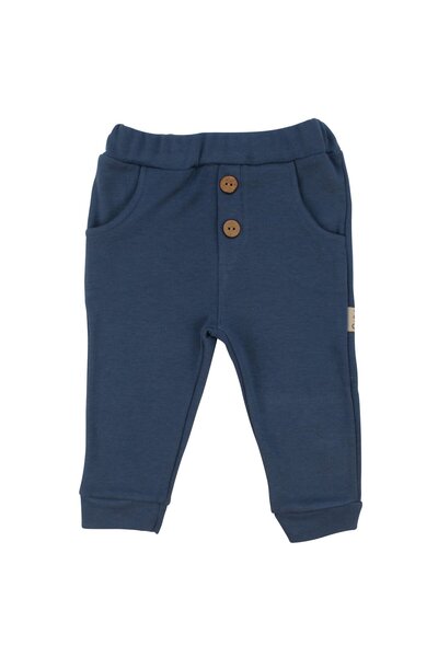 bebegen Baby Boy Navy Buttoned Pocketed Single Bottom