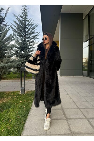 Z&Ş BUTİK Uzun kürk kaban
