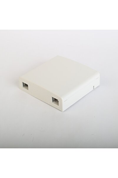 ojc Ftth نوع داخلي من الألياف البصرية صندوق ربط بلاستيكي واحد 2 منفذ