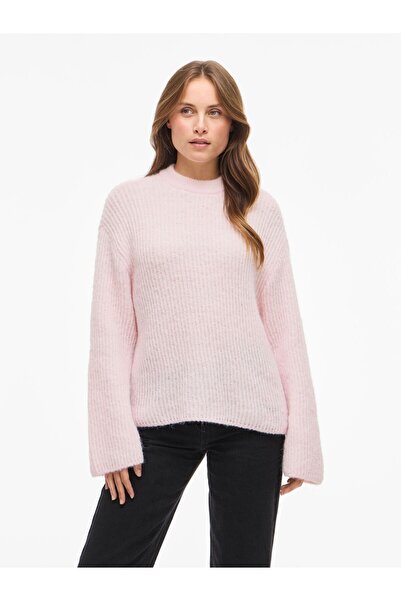 VILA Strickpullover VIELLIS Rundhals