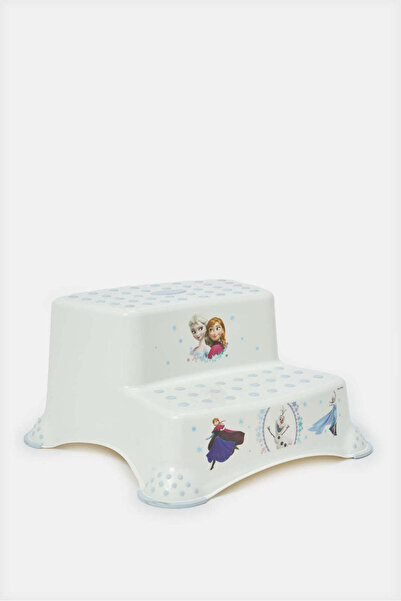 REDTAG Keeeper Frozen White Double Step Stool Anti Slip