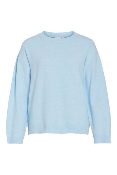 VILA Strickpullover VILIGA Rundhals