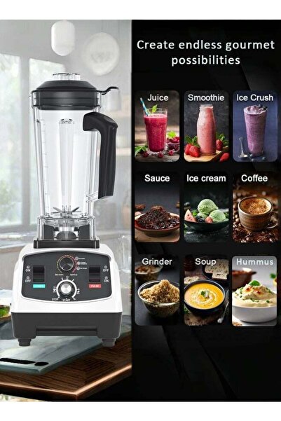 X SPRING Blender Countertop blender Electric Blender with Multi-functional Grain Grinder 2 liter Adjustable