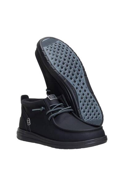 HEY DUDE Ανδρικά μποτάκια Wally Mid Gripr Classic - Μαύρα