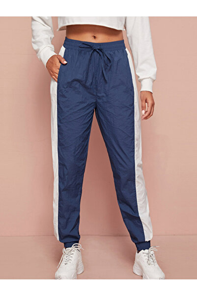 FridayIn Female Sports Color contrast Loose Pants