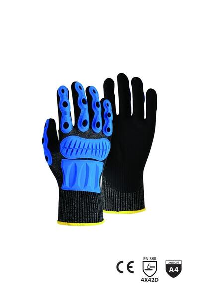 HANVO NJ315OSG Kesilmeye Dirençli Darbe Emici Eldiven