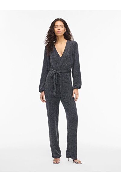 VILA Jumpsuit VIGLITTA Langärmeliger