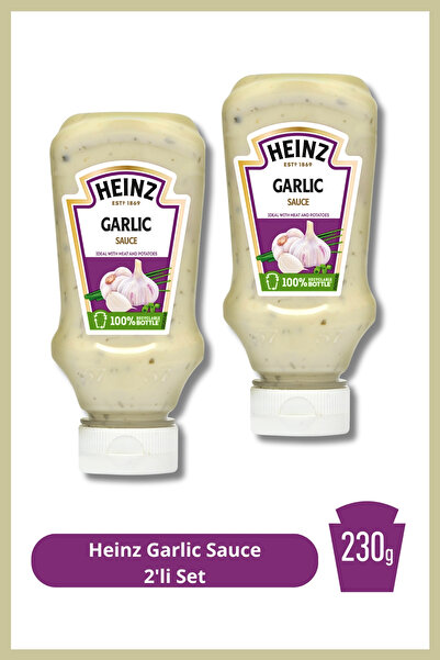 Heinz Garlic Sauce 230g 2'li Set