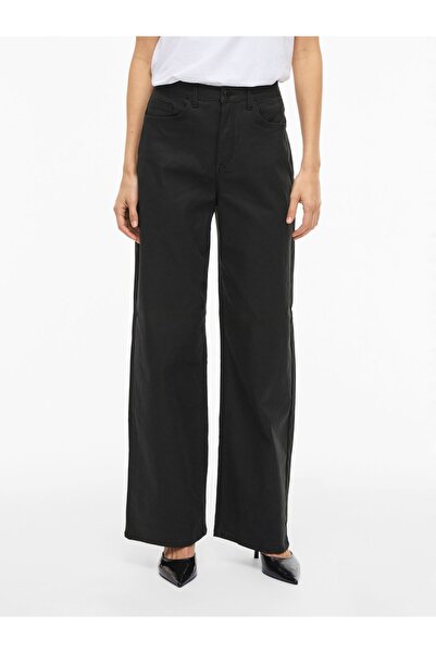 VILA Wide Fit Jeans VIFREYA Beschichtete