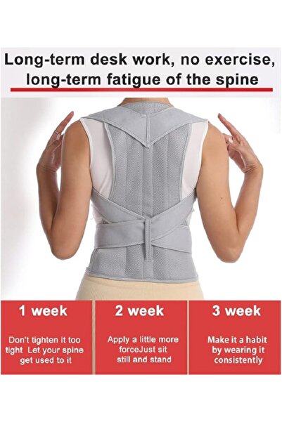 Generic Postural Belt Correction Belt, Shoulder Corrector Posture Corrector Corset Straight Back Support