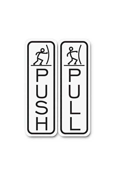 Arab Land Solutions لافتات باب كلاسيكية ممتعة قابلة للدفع والسحب - مجموعة من ...