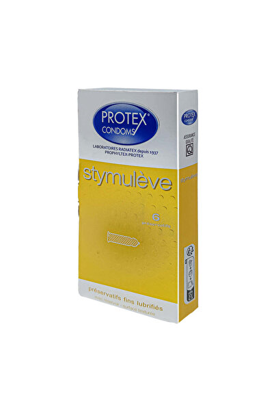 Protex Condom Stymuleve 6's