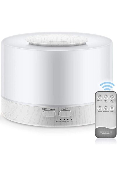 Arabest Remote Control Air Humidifier, Ultrasonic Aroma Diffuser with 7 Colors LED Lights,for Home Office