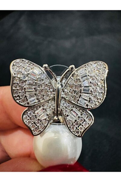 Ajoy Deco Store Pearl Wings Silver Earrings