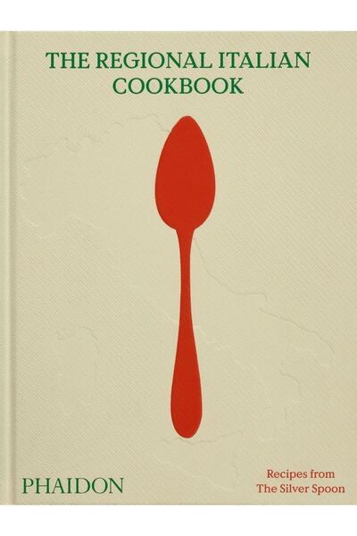 Phaidon Регионалната италианска готварска книга Рецепти от „Сребърната лъжица“
