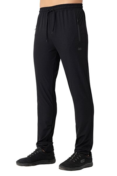Crozwise Men's Thick Lycra Sports Pants