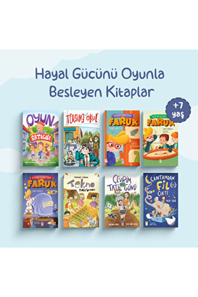 Timaş Çocuk Hayal Gücünü Oyunla Besleyen Kitaplar - 7-8 Yaş 1.-2. Sınıf Çocuk...