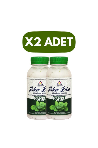 Veganki Lıkır Lıkır Naneli – 250ml X 2