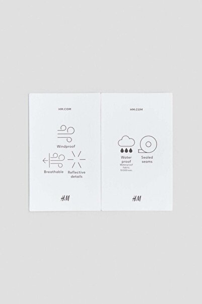 H&M 2.5-layer rain jacket