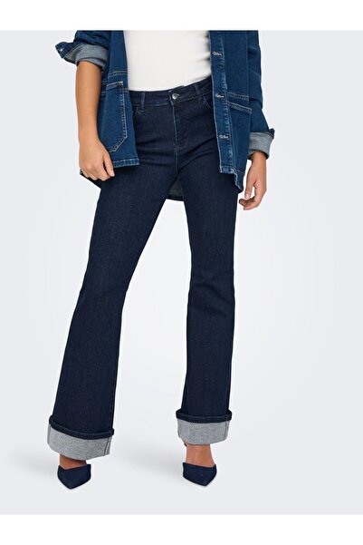 ONLY Blugi evazați ONLMILA cu talie medie