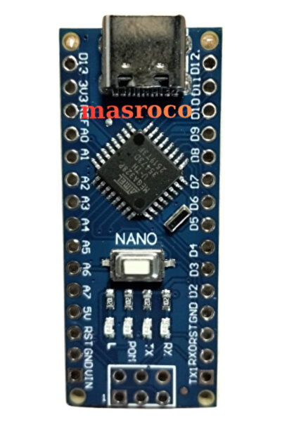 Arduino Nano v3.0 Klon– ATmega328P (Type-C) +Hediye Setli