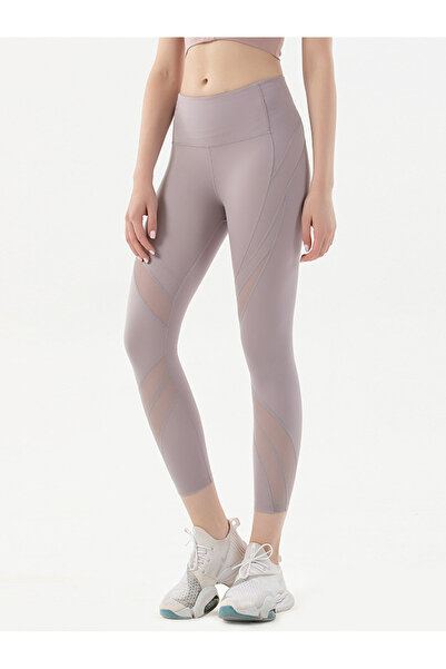 FridayIn Sports Solid color Net yarn Pants