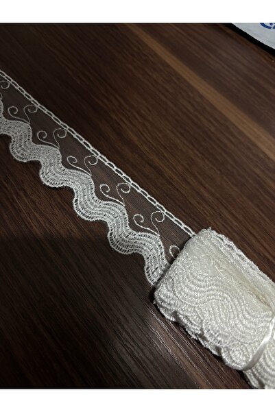 Butik Piyasa tül Güpür desen top 9 metre kalite dokuma hayal petek tül Brode ...