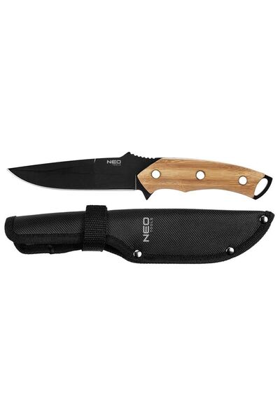 NEO Tactical knife with sheath, Survival model, 25 cm,