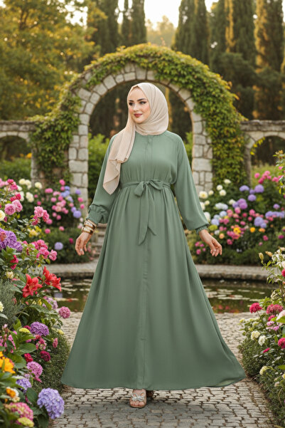 ISTANBUL STYLES Elegance, Flared, Belted, Zippered, Ferace, New Season