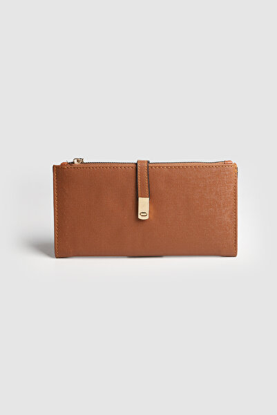 La La'Graccio Paris La'Graccio Paris Women's Blaze Handy Large Wallet with Phone Compartment, Brown