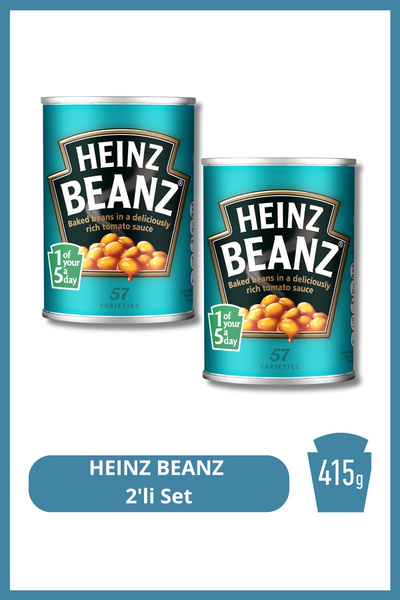 Heinz Domates Soslu Fasulye 415 GR 2'Li Set