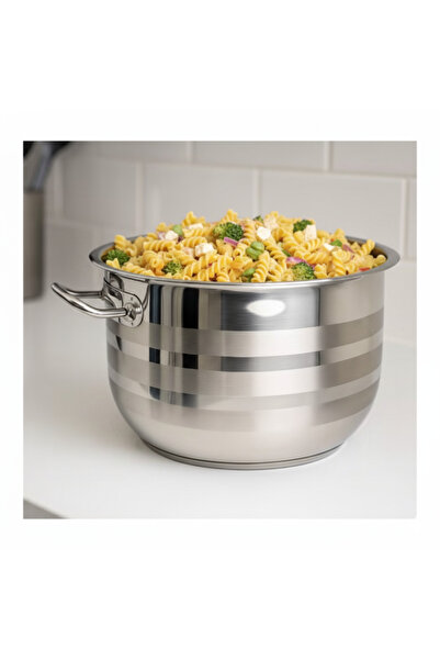 OMS 32x20cm 10.5 Liters Premium Lightweight Portable Stainless Steel Casserole | 2005