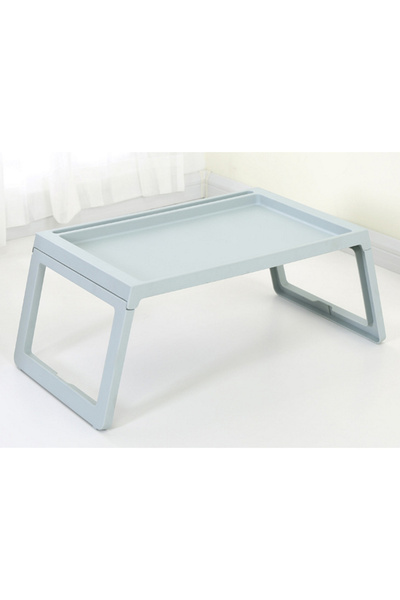 zola Folding laptop table, plastic, 55x36x27 cm, blue