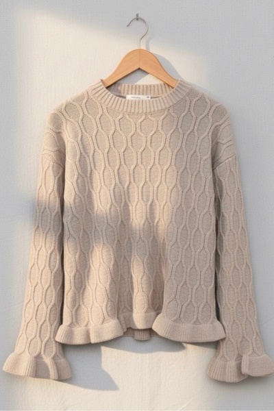 İmaj Spanish sleeve knit sweater