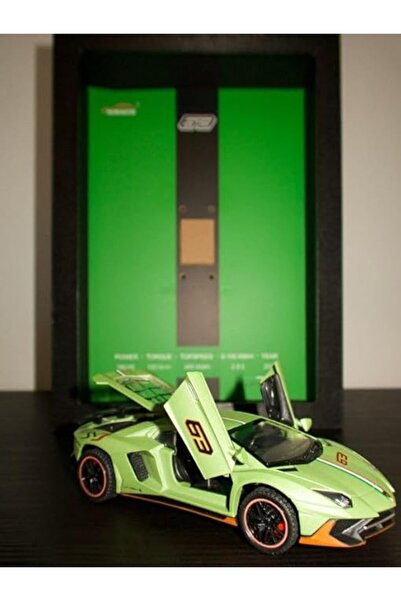 Aspire Books Green 3D Diecast Model Car Frame - Interactive Wall Decor with Openable Doors