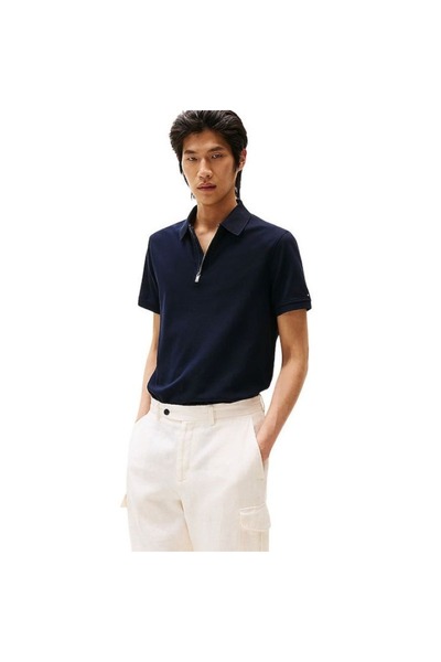 Tommy Hilfiger DC PERFORMANCE ZIP POLO Men's T-shirt