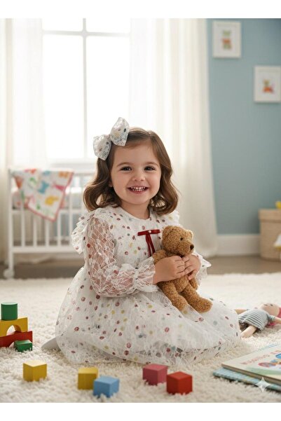 BİLGEN Style Girl's Daily Long Sleeve Dress 1-5 Years