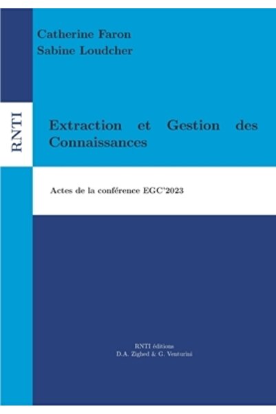 Shakespeare & Co Paris Extraction et Gestion des Connaissances: Actes de la conf