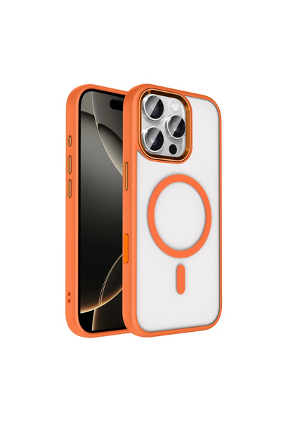 Ardan Home غطاء جوكو آبل آيفون 16 برو ماكس تيريا ماج سيف - برتقالي