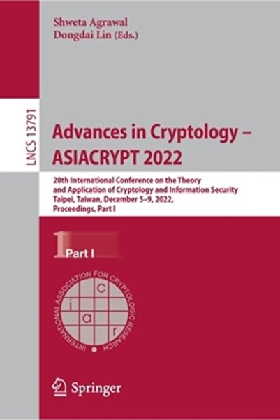Springer Nature Progrese în criptologie - Asiacrypt 2022: a 28-a Conferință I...