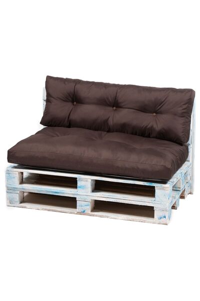 Reblonix Set saltele drepte mobilier gradina cu vipusca - Spatar 120/60 - Sez...