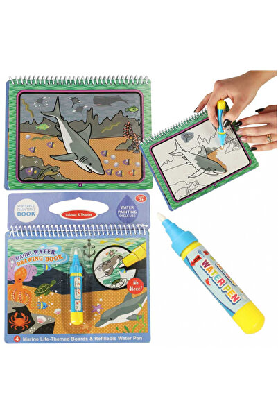 Ikonka Water Coloring Book Underwater World