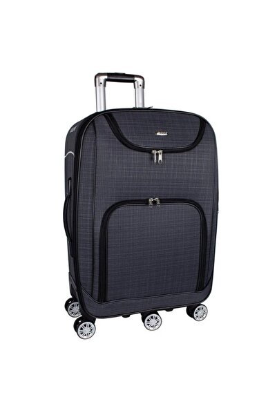 ESCAPE 082-26 Havlu Kumaş Körüklü 5 Teker Büyük Boy Valiz